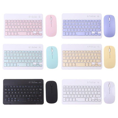NEW Wireless Keyboard Mobile Phone Tablet Computer Bluetooth Keyboard Mouse 1Set