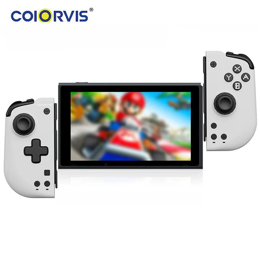 For Switch/Switch OLED Gaming Controller HD Sensory Vibration Hall Joystick Wireless Split Controller Precise and Durable