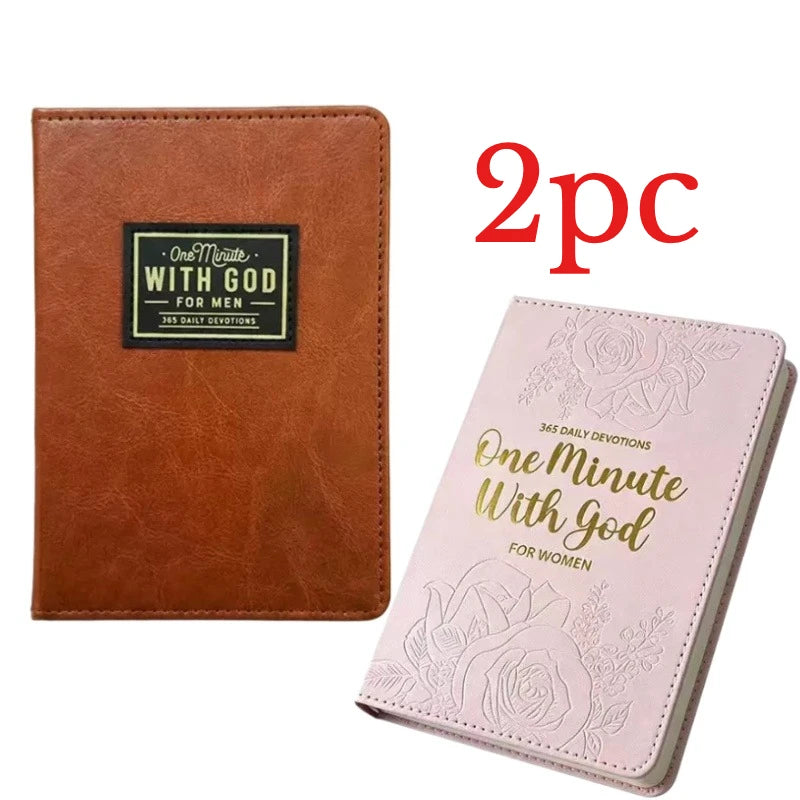 One Minute with God for Men/Women: 365 Devotions - Bitte Study Guides & 40 DÍAS DE VIAJE EN SILENCIO