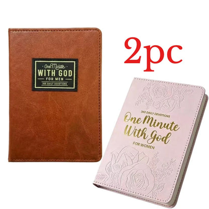 One Minute with God for Men/Women: 365 Devotions - Bitte Study Guides & 40 DÍAS DE VIAJE EN SILENCIO