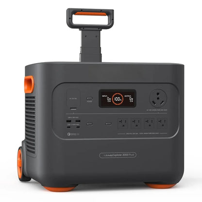 Portable Power Station Explorer 2000 Plus, 2042Wh Solar Generator, Compatible with Solar Panel for Outdoor RV, Custom