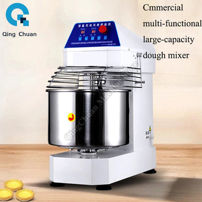 Dough Maker Full Automatic Stirring Multifunctional Double Speed Double Action High Capacity Timing Dough Mixer