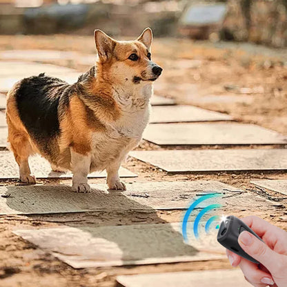 Anti Barking Training Device Type-C Rechargable Dog  Ultrasound Device Ultrasonic Dog Bark Stopper Light for Pet Gift