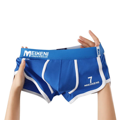 [Bloom the Love] New NO.7 Cotton 1pcs/3pcs Boxer Men Underwear Breathable Boxershort Mens Boxers Man Cuecas Masculina Size M-3XL