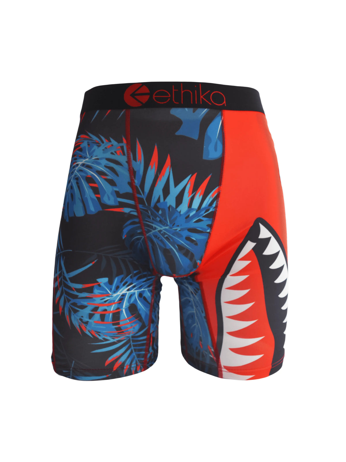 ETHIKA 1Pcs Men Underwear Boxers Breathable Mesh Crotch Man Underpants Plus Size L-3XL Mens Panties Printed Men's Boxers Briefs