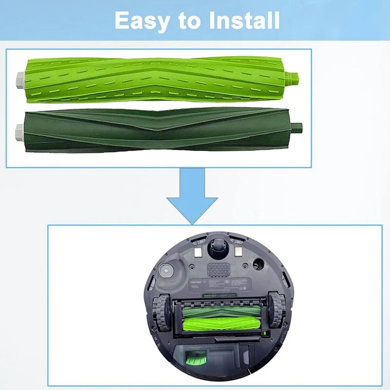 Rubber Roller Brush For Irobot Roomba E I J Series E5 E6 E7 I3 I3+ I4 I4+ I5 I6 I6+ I7 I7+ I8 I8+ J6+ J7 J7+ Spare Parts
