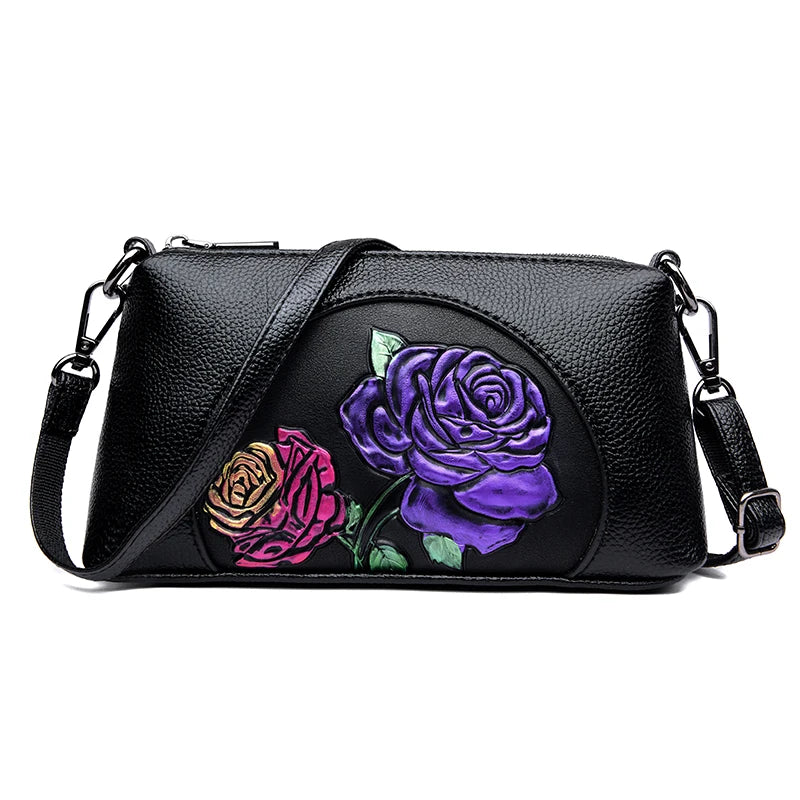Women's Luxury Leather Top-Handle Bags Brand Design Printing Shoulder Crossbody Bags High Quality Handbags and Purses Sac a Main