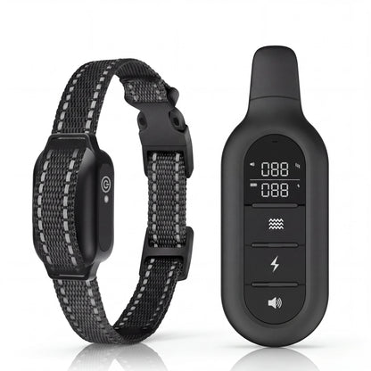 1000M Dog Training Collar Remote Control, Waterproof Rechargeable Dog Bark Collar with Shock Vibration Modes for All Dogs
