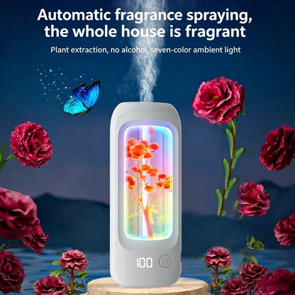 Automatic Scent Diffuser Machine Hotel Commercial Toilet Home Long Lasting Fragrance Dispenser Bathroom Odor Removal Aroma