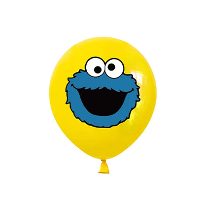 10pc The New Sesame Street 12Inch Latex Balloon Kids Birthday Party Decoration