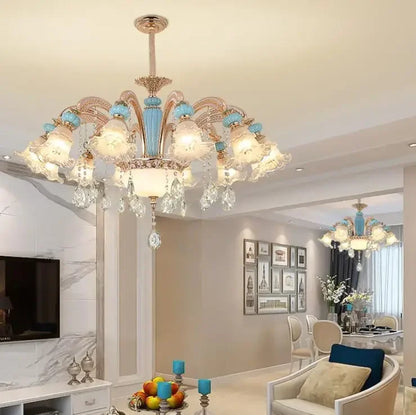Dining Room Chandelier Light Modern Lighting Bedroom Crystal Lamp Living Lights Nordic Decoration Lamps Home