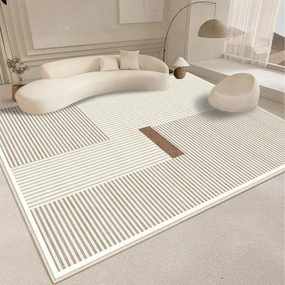 Minimalism Style Carpet Living Room Decoration Fluffy Soft Rugs for Bedroom Abstract Large Plush Rug Home Thickened Floor Mat