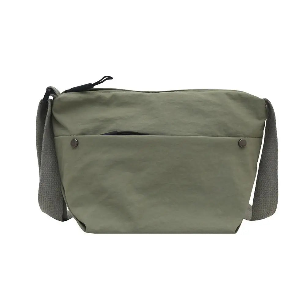 Fashion Waterproof Nylon Crossbody Bag Quick-dry Portable Large Capacity Lightweight Casual Shoulder Bag Versatile Phone Bag