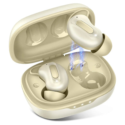 D20 Mini Sleep Earbuds for Side Sleepers | ANC Bluetooth 5.4 48H Battery IP7 Waterproof Hi-Fi Bass ENC Mic.