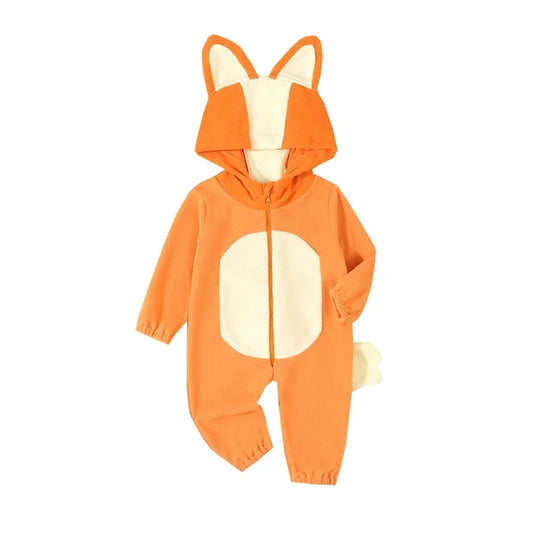 Baby & Toddler Animal Costume | Hooded Jumpsuit with Ears & Tail | Halloween, Portraits & Dress-Up
