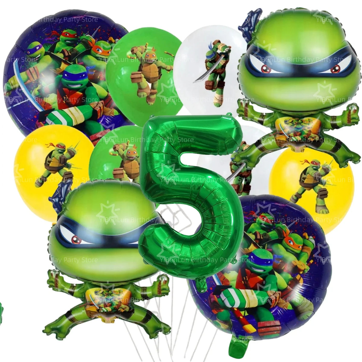 Cartoon Turtles Birthday Party Decorations Tableware Tablecloth Cup Plate Bag Napkins Balloon Baby Shower Turtles Party Favors