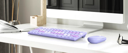 2.4G Wireless Keyboard and Mouse Combo Battery Power Bluetooth Keyboard and Mouse Set for Laptop for Ipad Cell Phone Tablet