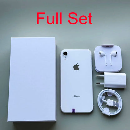 Apple iPhone XR 3G 4G LTE Mobile Cell Phone Original Unlocked Face ID 6.1" Retina12MP IOS CellPhone