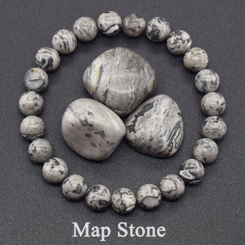 Natural Amethyst Quartz Crystal Bead Bracelet Health Bracelet for Women Weight Loss Fatigue Pressure Fatigue Relief Yoga Jewelry