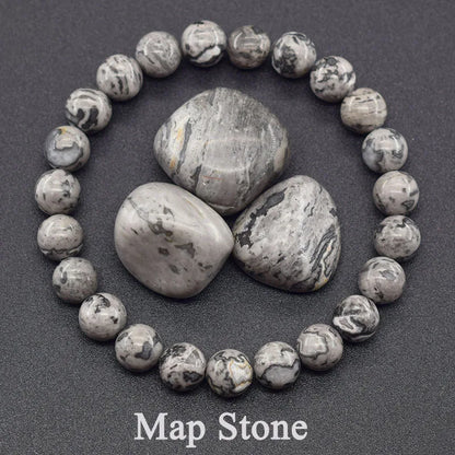 Natural Amethyst Quartz Crystal Bead Bracelet Health Bracelet for Women Weight Loss Fatigue Pressure Fatigue Relief Yoga Jewelry
