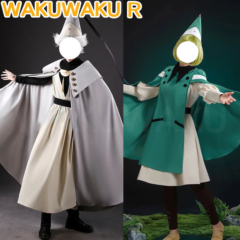 IN STOCK Qifrey Coco Cosplay Costume Anime Witch Hat Atelier【XS-2XL】WakuWaku-R Women Halloween Cute Hat Cloak Wig Plus Size