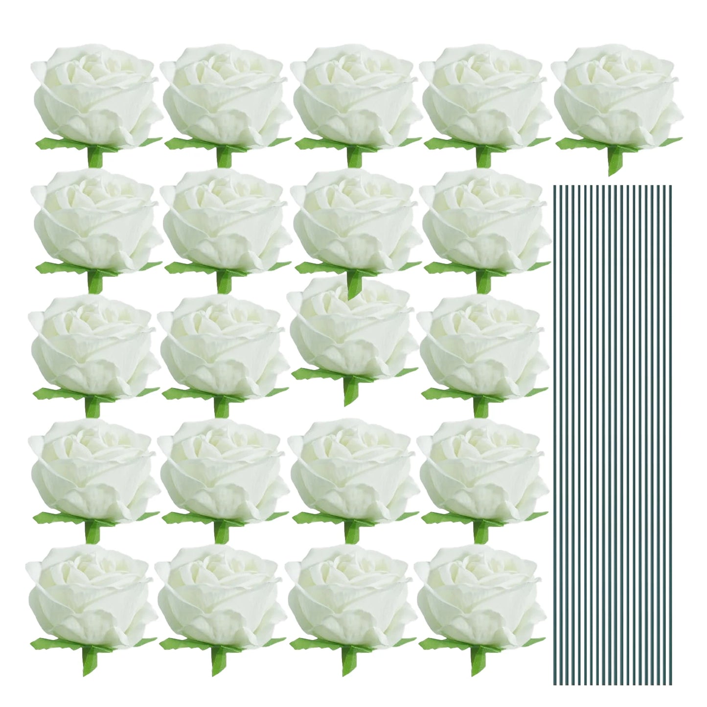 18-300PCS Artificial Rose Flowers Velvet Red Roses Artificial Flowers for Valentine's Day Gifts Wedding Flower Arrangement