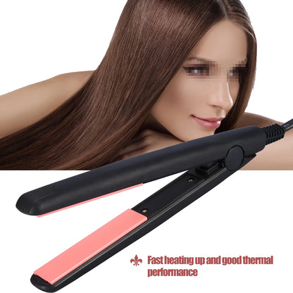 Electric Hair Straightener 18W 2Types Mini Portable Electronic Hair Straightener Straightening Hairstyling Tool
