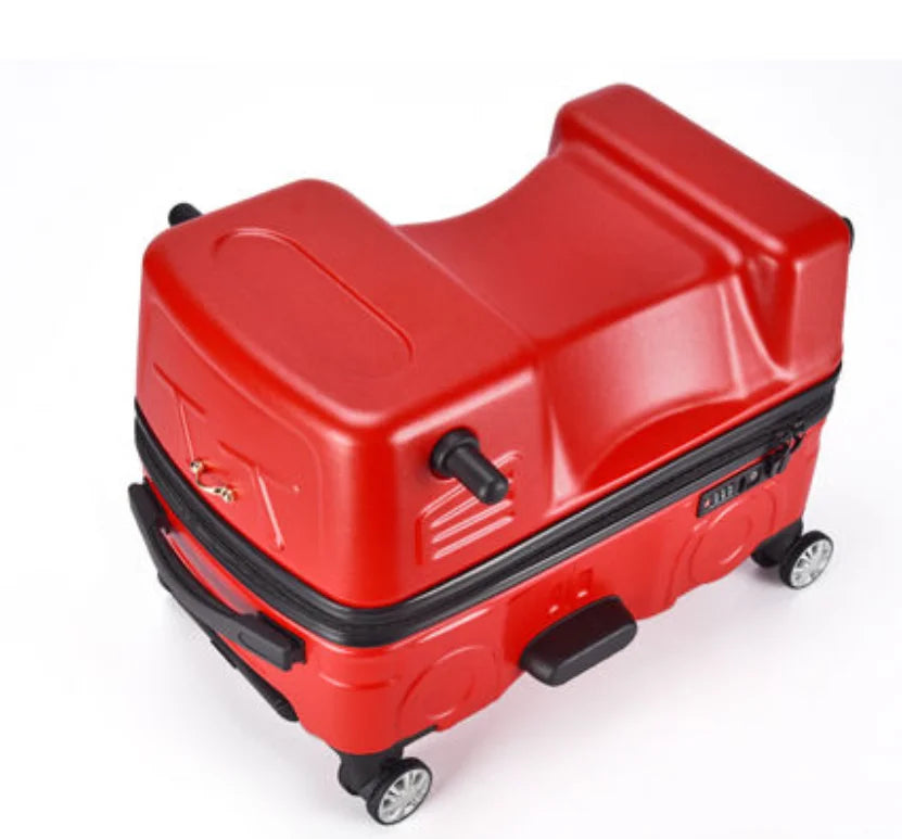 Kids rolling scooter suitcase kids riding suitcase  Children  Suitcase Spinner luggage suitcase boy's Travel Trolley Bags wheels