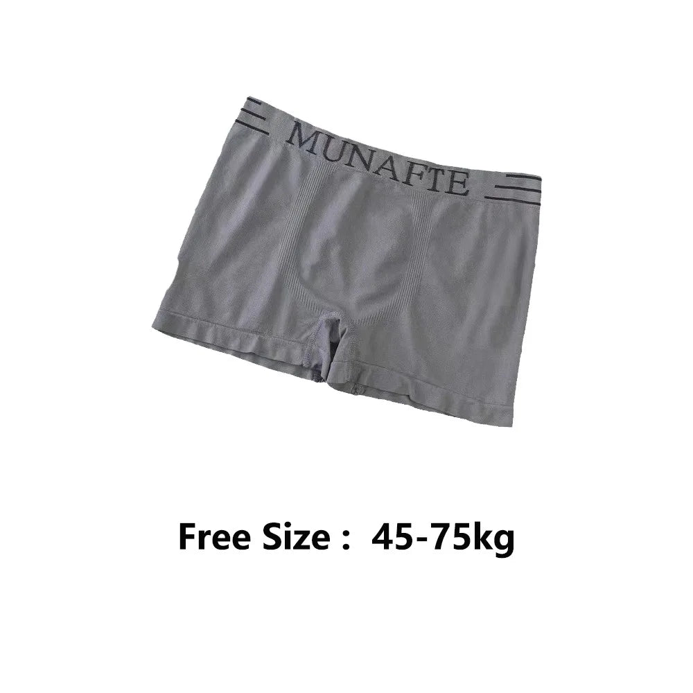 High-quality Seamless Men Pants Comfortable Sexy U Convex Breathable Underpant Solid Color Lingerie Boxer Shorts Man Underwear