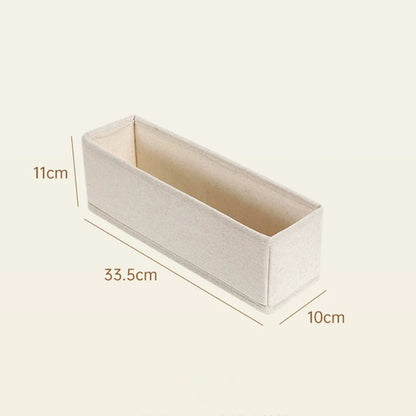 Foldable Drawer Organizers Oxford Underwear Storage Box Bra Socks Wardrobe Storage Containers Closet Jeans Storage Organizer