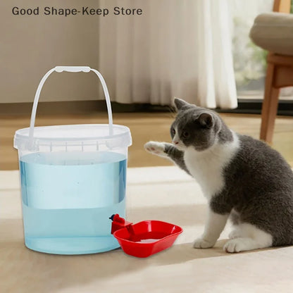 1PC 3/5/8/10L Automatic Pet Water Dispenser Large Capacity Cat Dog Drinking Fountain Non-Spill Cat Dog Bowl With Auto Shut-Off