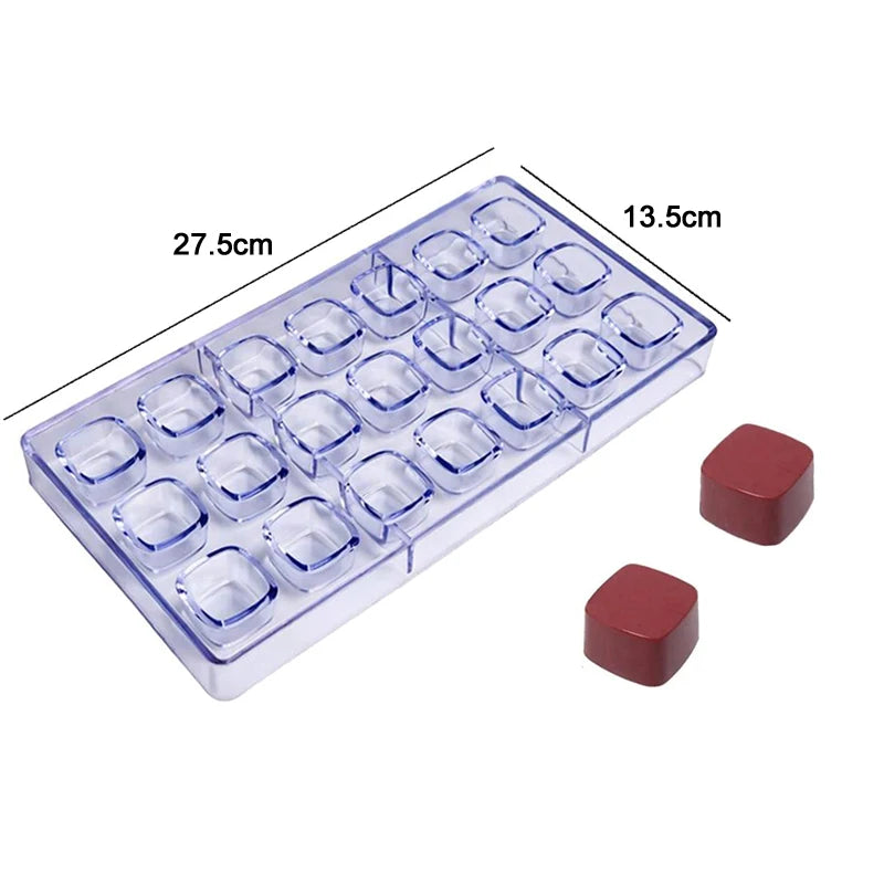 Chocolate Mold Plastic Creative Household Kitchen Baking Tools Food Grade Candy Baking Mold Various Styles DIY Baking Mold TMZ