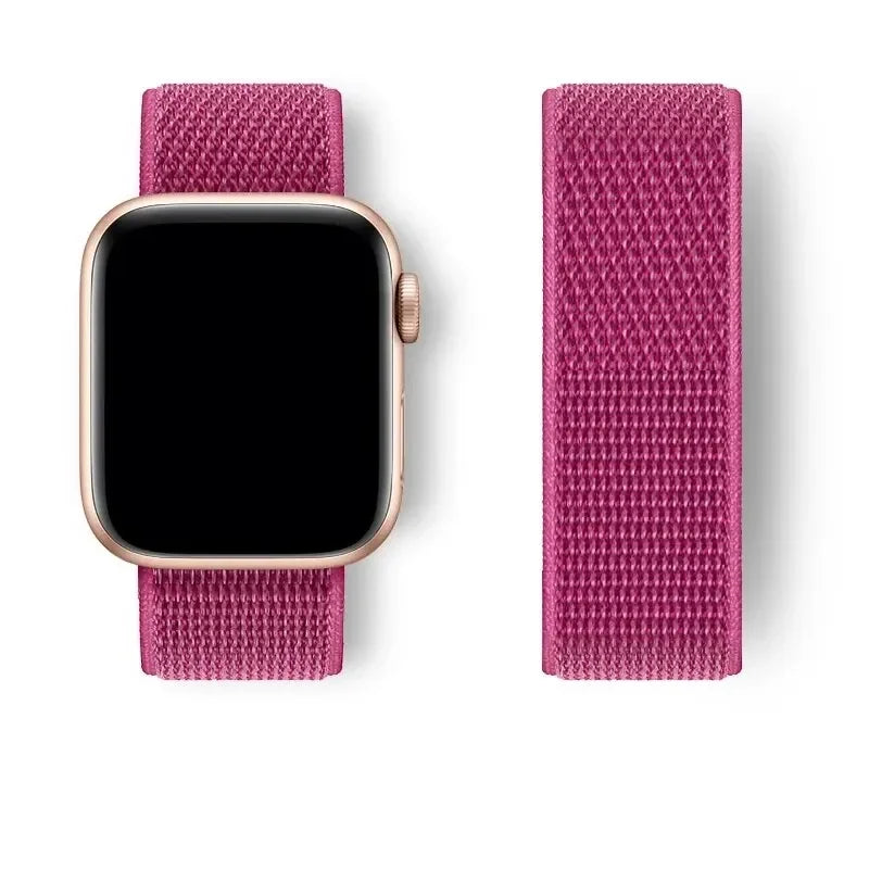 Nylon loop For Apple Watch Band Ultra-2 49mm 44mm 40mm 45mm 41mm Sport pride Bracelet iwatch Strap Series 9 8 se 7 6 5 4 3