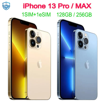 Apple iPhone 13 Pro 6.1" Phone 13 Pro Max 6.7" Original Retina OLED Face ID Unlocked 5G Mobile Phone