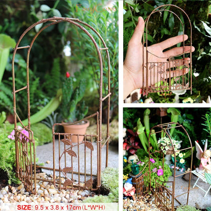 Miniature Garden Fairies Figurines Resin Mini Fairy Statue Figure Fairy Garden Ornaments Decorations Accessories