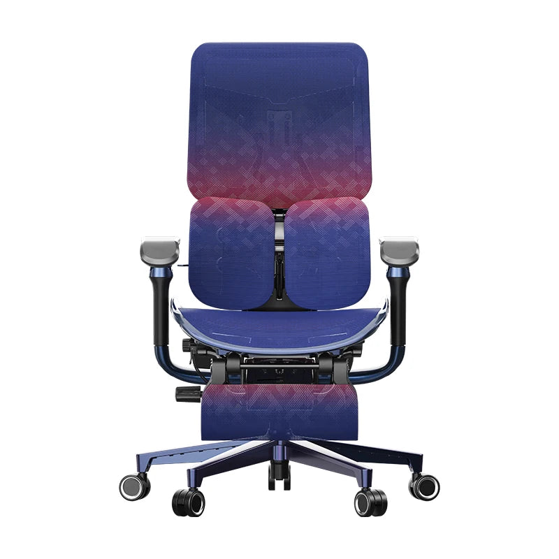 【CHIMU HOME】 SIHOO X3Pro Blue-Purple-Red Gradient Ergonomic Gamer Chair for Esports Gaming High Back Computer Chair