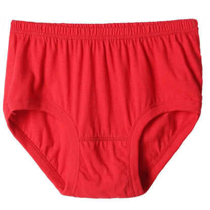 3pcs 100% Cotton Briefs Mens Comfortable Underpants Four Season Man Large Size Ventilate Underwear Male High Waist Panties Short