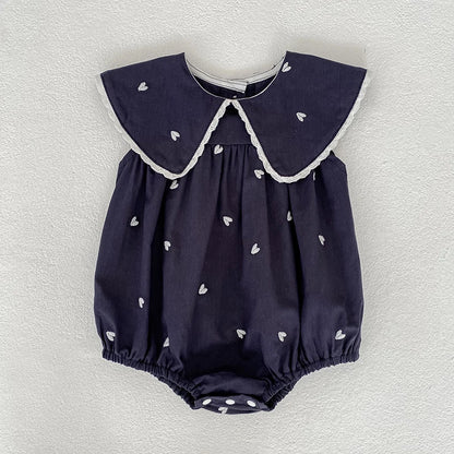 New Summer Newborn Baby Girl Jumpsuit 0-24m Baby Girl Clothing