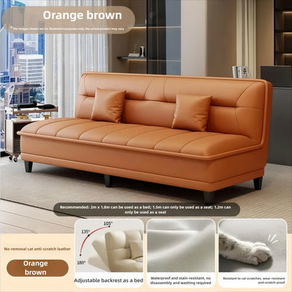 Stable Sofa living room small apartment bedroom folding sofa bed dual-purpose simple modern new small sofasturdy and durable