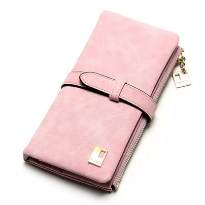 Luxury Designer Women's Long Wallet New Multi-card Position Clutch Handbags Female Multi-function Coin Purse Card Holder Pouch