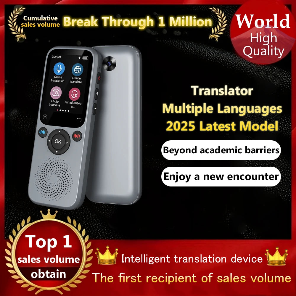 Language Translator Device Support 138 Real-time Language Translator Translation AI Translator with ChatGPT Translator