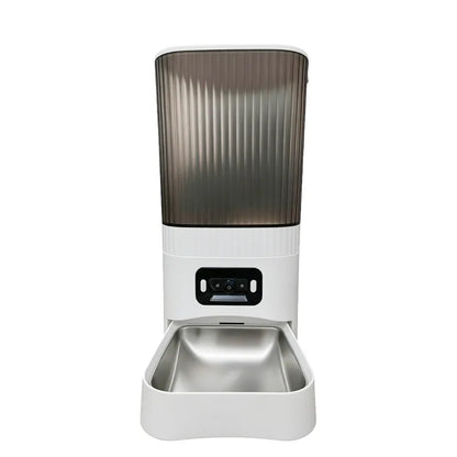 Cross Border Remote Control Cat Automatic Feeder With Camera Visual Interactive Home Pet Intelligent Feeder New Hot DropShipping