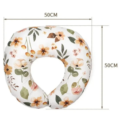 Detachable Infant Support Cushion Breathable Nursing Pillow Cover Baby Sitting Helper for Home Travel Fit 0-12 Months Infants
