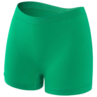 Womens Seamless Underwear Safety Pants 2-in-1 No Wedgie Boyshorts for Women Yoga Pant Shorts Boxers Boy Shorts Panties Underpant