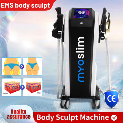EMSzero Body Machines RF HI-EMT 6500W Professional Sculpt 5 Handle Pelvic Girdle EMS Electromagnetic Stimulation Slimming