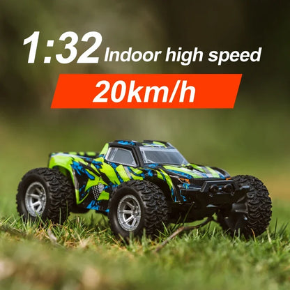 1:32 Scale 2.4G RC Car 20km/h High-Speed Off-Road 4WD Remote Control Toy for Kids Boys Gift