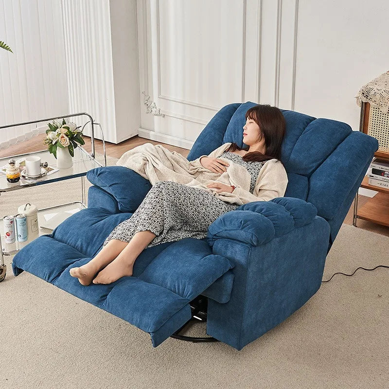 New Design Elegance Sofa Modern Electric Fabric Recliner Sectional Sofa with USB Port for Living Room Sofa Retratil E Reclinavel