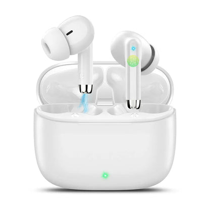 K66 Wireless Earbuds Bluetooth 5.3 ANC Active Noise Cancelling Headphones 48H Playtime IPX7 Waterproof HiFi Stereo Deep Bass In-Ear Sport Earphones with Mic for iPhone Samsung Android.