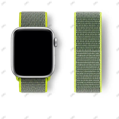 Nylon loop For Apple Watch Band Ultra-2 49mm 44mm 40mm 45mm 41mm Sport pride Bracelet iwatch Strap Series 9 8 se 7 6 5 4 3