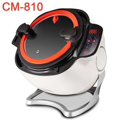 2000W Intelligent Automatic Stir Frying Machine Household Electric Cooking Wok Pot Non-stick Multifunctional Cooker Pot 220V 6L